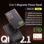AeroMag™ 3-in-1 Graphene Power Station | 10,000mAh Magnetic Charger for iPhone & Watch