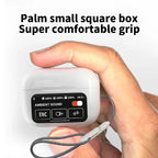 SonicPods™ Air Smart Screen Earbuds | ANC Noise Cancelling & LCD Control Case