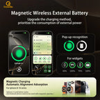 AeroMag™ 3-in-1 Graphene Power Station | 10,000mAh Magnetic Charger for iPhone & Watch