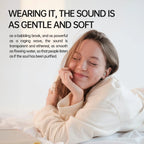 Bluetooth 5.3 Sleep Earbuds, Noise Blocking Sleep Headphones, Small Earplugs for Side Sleepers, 80H Playtime