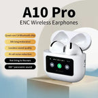 SonicPods™ Air Smart Screen Earbuds | ANC Noise Cancelling & LCD Control Case